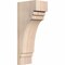 Ekena Millwork Pescadero Smooth Corbel, Douglas Fir, 5 1/2"W x 8"D x 20"H COR06X08X20PEC00SDF - alternate 1